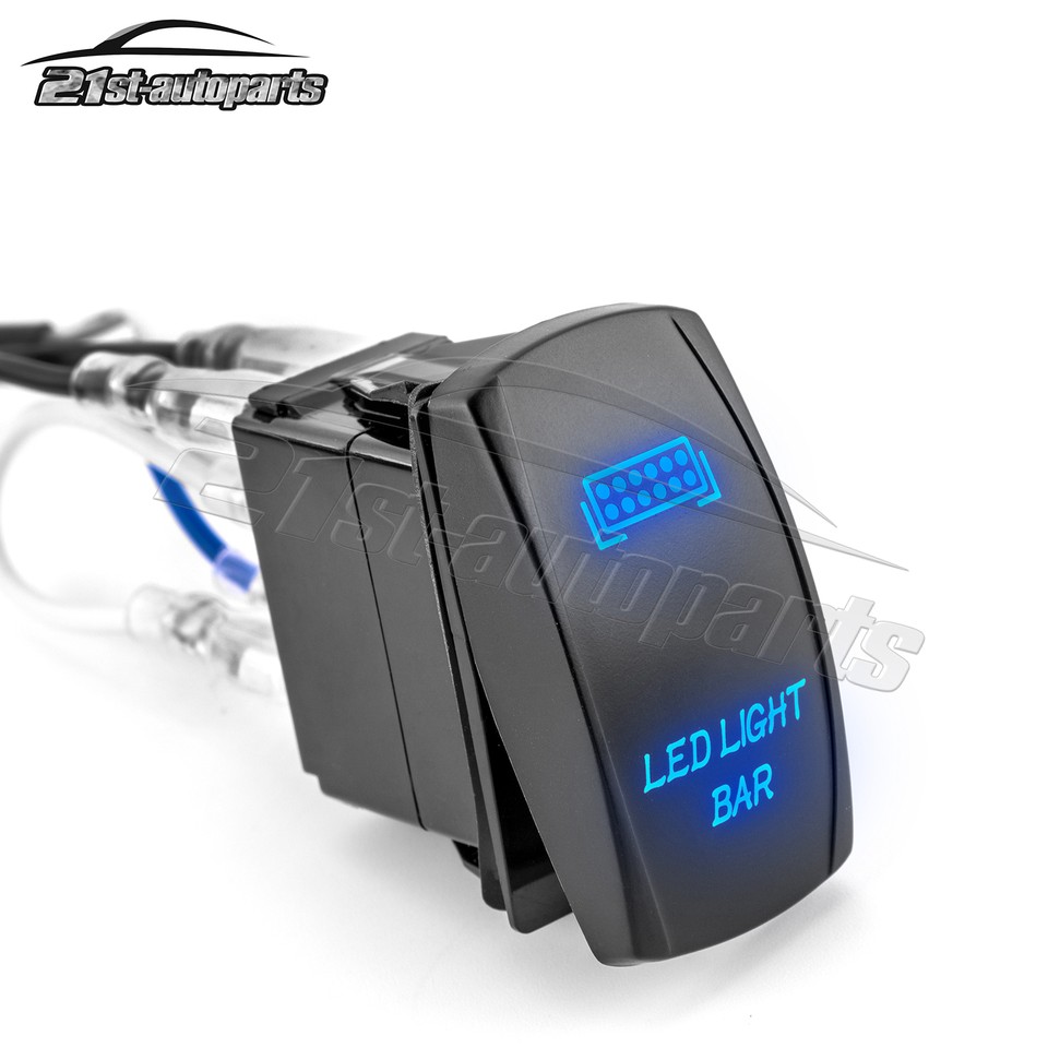 Plug N Play 14AWG 12V LED LIGHT BAR Wire Harness Switch For - Foto 9