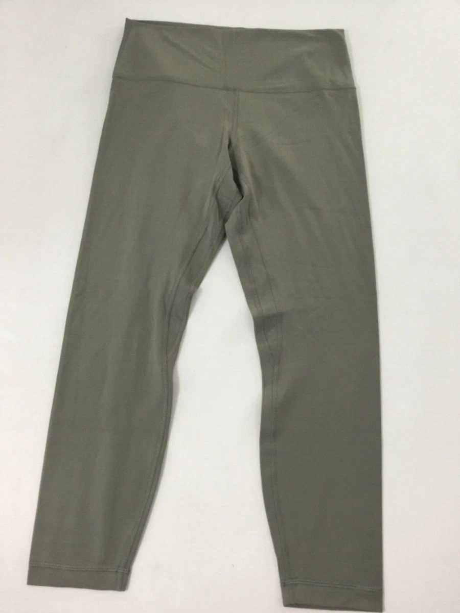 Lululemon Women's Align Pant 25” Leggings GRSG Green Sage LW5BEJS Size 10