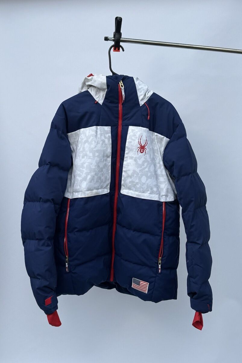 Spyder 2022 Olympic USA Ski Team GTX Down Jacket | eBay Spyder 2022 Olympic USA Ski Team GTX Down Jacket | eBay