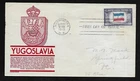 #917 5c Overrun Countries -Yugoslavia  - Red Anderson FDC
