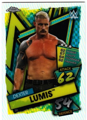 2021 Topps Chrome Wwe Slam Attax Refractor DEXTER LUMIS | eBay