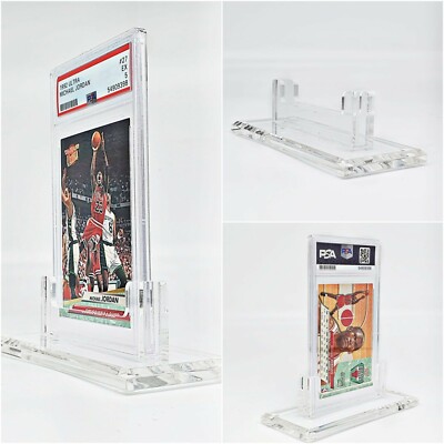 HaiFafafaing Acryl Kartenständer 10er Set - Transparent Für Sammelkarten & Coins