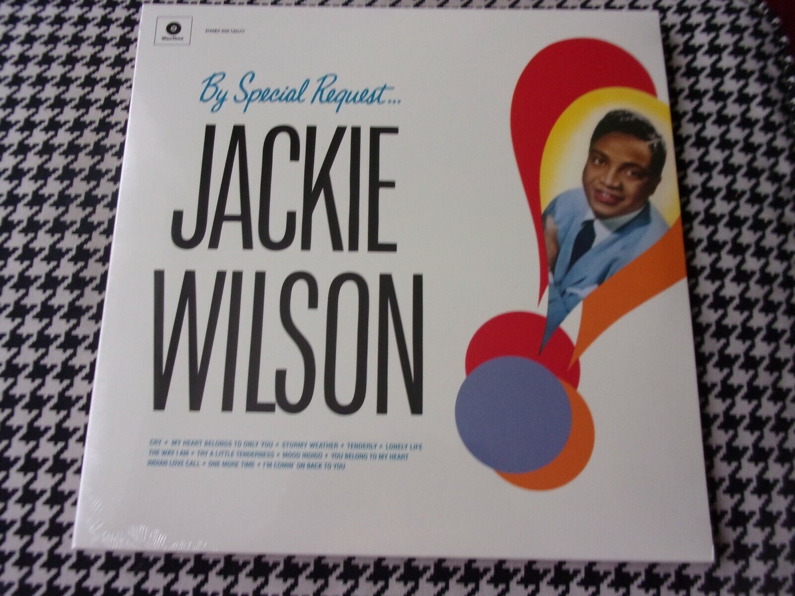 JACKIE WILSON new album mint rnb SOULalbum 180 gm 14 trks inc cry nyc records 