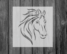Horse Stencil, Reusable Craft Stencil For Painting, 196
