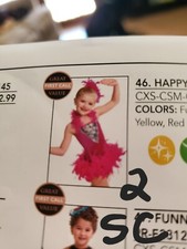 girls red bird costume curtain call 