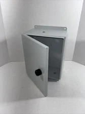 nVent Hoffman LHC302515 Industrial Control Panel Enclosure Light Gray Hinged 