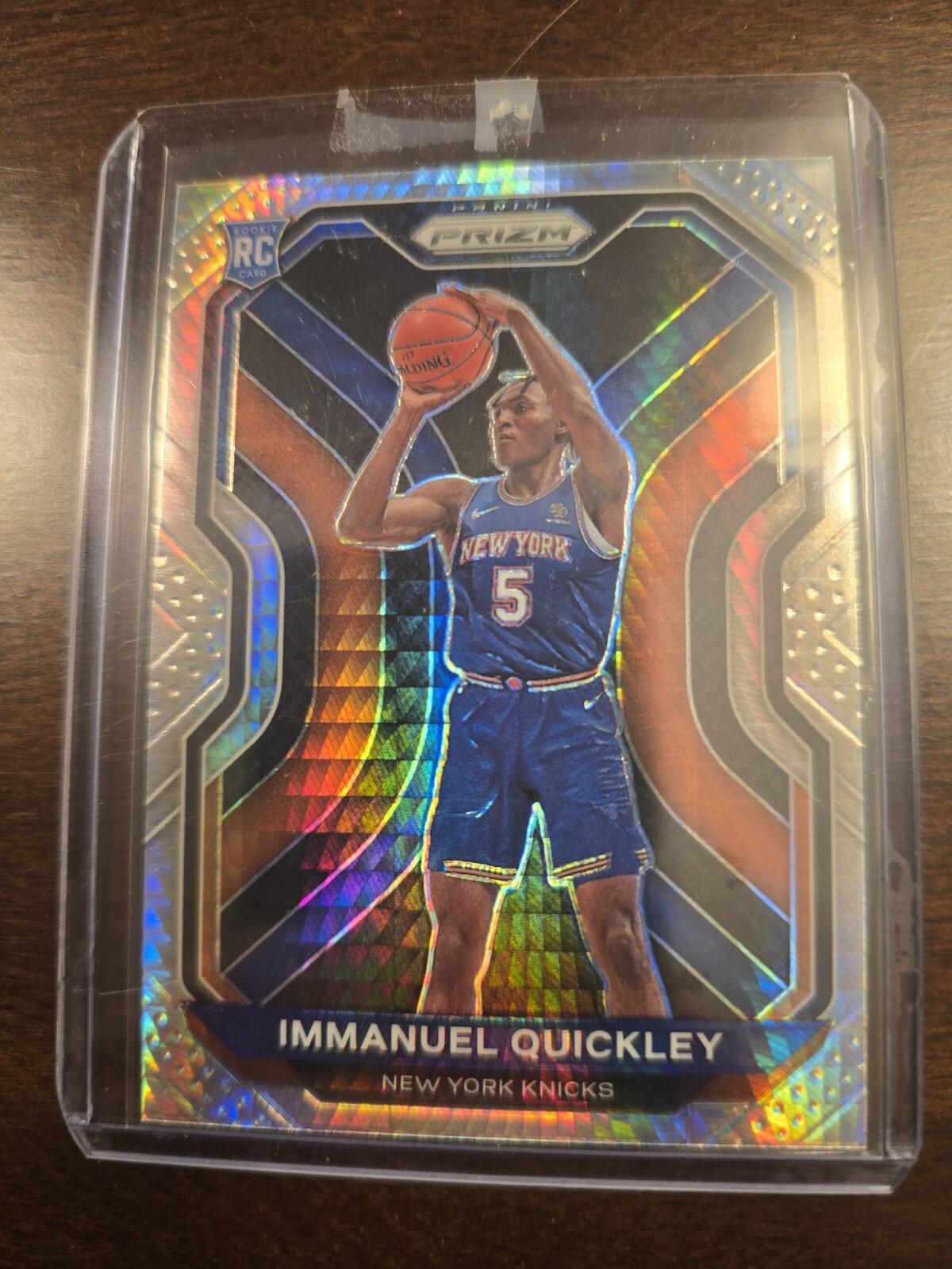 2020-21 Panini Prizm - Hyper Prizm #296 Immanuel Quickley (RC)