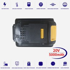 Power Tool Cordless Battery for DeWalt DCBL720B DCS331N DCS331L2 (20V 5000mAh)