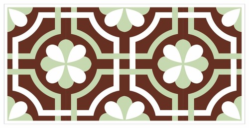 Tile Stickers Waterproof Border Metro Mosaic Pack Of 24, 200mm x 100mm BT14 - Picture 6 of 19
