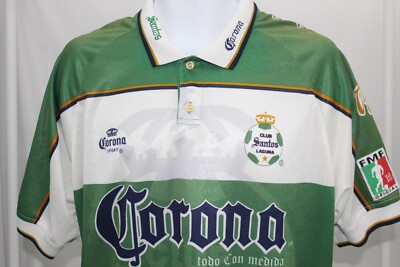 Santos Laguna 100% authentic Corona Sport Size XLarge 1998-1999 | eBay