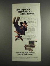 1984 IBM Personal Computer Ad - Put the Big Board
