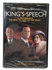The Kings Speech (DVD) - NEW - Colin Firth - Special Features 013132313092