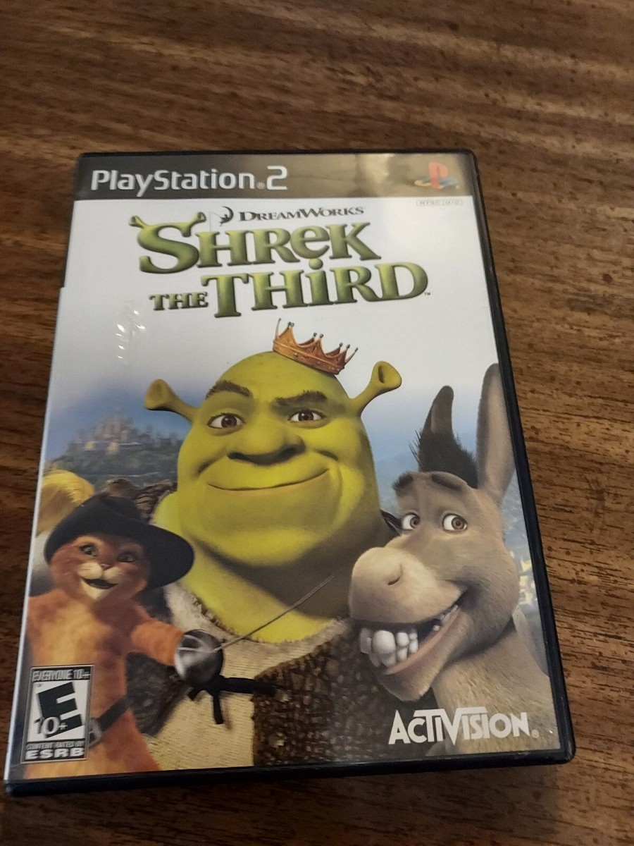 Shrek the Third PS2 PlayStation 2 - Game & Case 47875819450| eBay