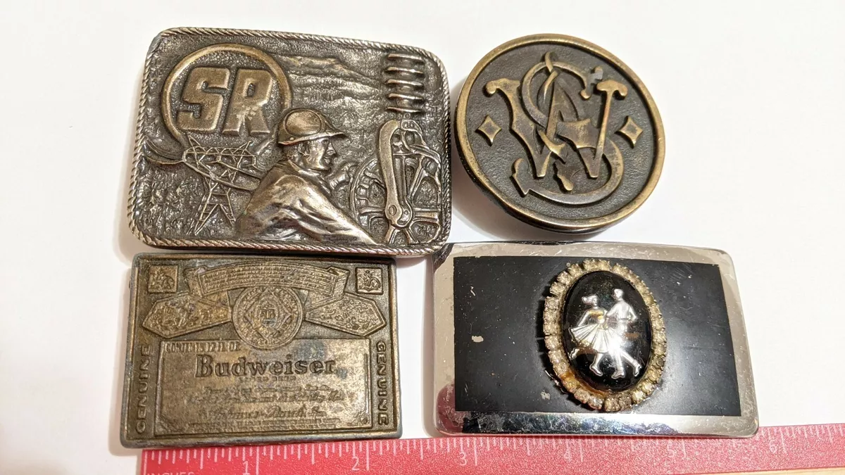 Budweiser top belt buckle