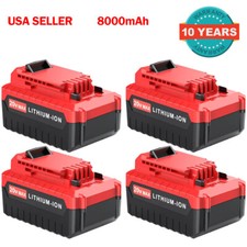 US Pack 20V 8.0Ah PCC680L PCC685L For Porter Cable 20Volt Battery Lithium-Ion