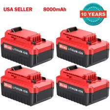 US Pack 20V 8.0Ah PCC680L PCC685L For Porter Cable 20Volt Battery Lithium-Ion