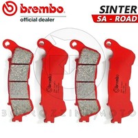 4 BremsbelÄGe Vorderseite Brembo Rote Sinterisierte 07HO57SA Honda DN-01 2010