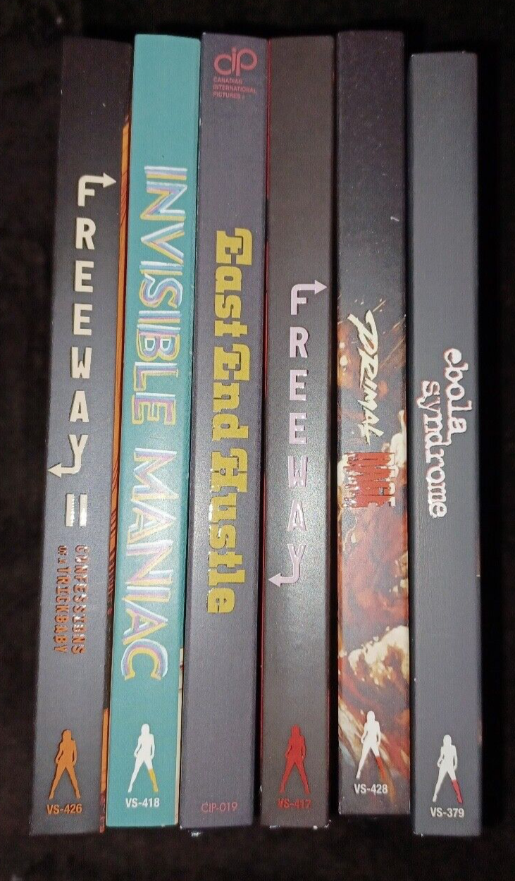 Vinegar Syndrome 4k Bluray LOT with slipcover new and used Freeway 2