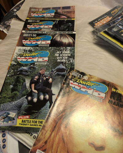The Official Doctor Who Magazines 34 issues, various dates May 1984-Oct 1990 - Imagen 8 de 9
