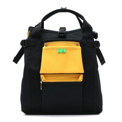 PORTER Yoshida Bag Union PORTER UNION Porter Rucksack Black Yellow