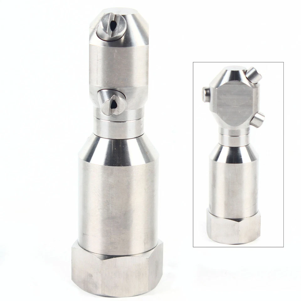 Boquilla de chorro de limpieza continua Boquillas de chorro de drenaje giratorio giratorio giratorio de alcantarillado EE. UU. Foto 3 de 4