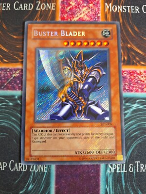 Yu-Gi-Oh! TCG Buster Blader BPT-008 Limited Secret Rare MP Foil Bleed