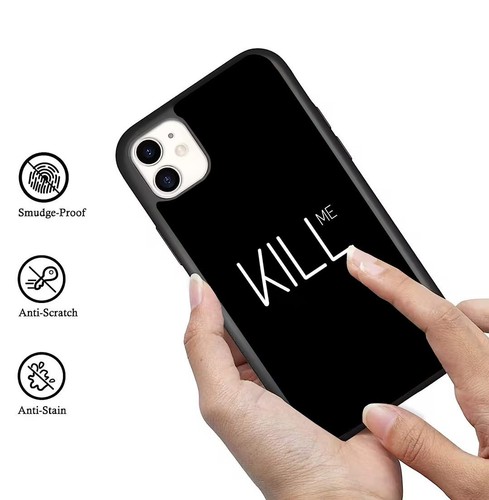 Kill Me Poster Anti scratch Cover For iPhone SE XS XR Max 5 6 7 8 Plus - Picture 15 of 25