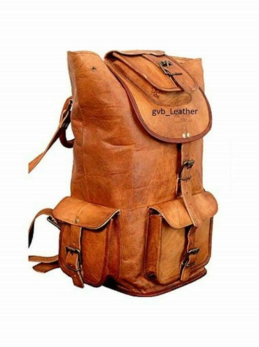 Rich Leather Backpack Sports Gym Yoga 