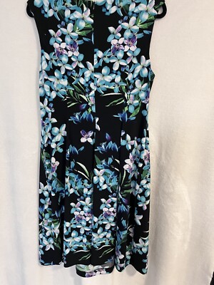 Connected apparel women s size 14 sleeveless multicolored￼dress