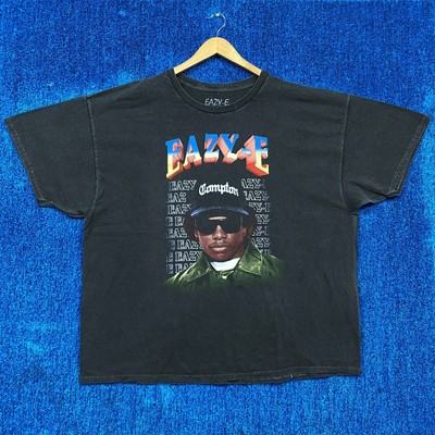 Eazy-E Spell-out NWA Ruthless Records Compton Hip Hop Tee 2X