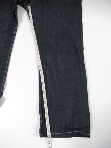 NUEVO CON ETIQUETAS NEO AZUL Para hombre Punto Blanco Calce Ajustado Jeans Etiqueta Talla 44 Medida 46x42#D922 - Imagen 4 de 7