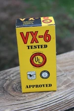 Vintage 1960s VX-6 Cadmium Battery Additive Box & 3 Unused Tubes