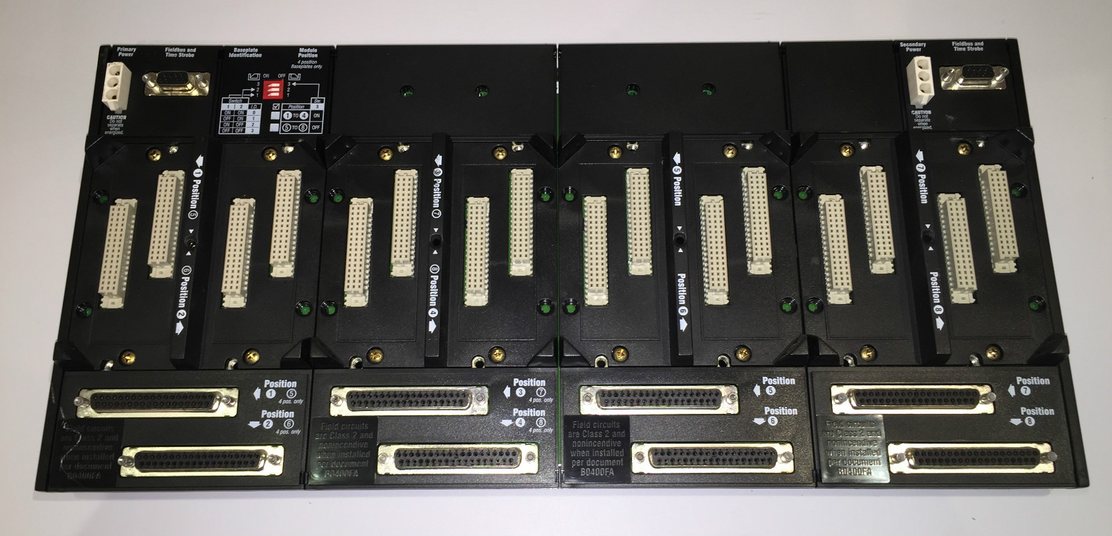 Foxboro / Invensys P0926HT Horizontal Modular Baseplate 8 Slots | eBay