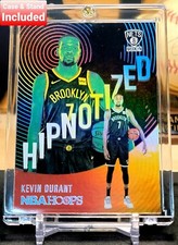 2020-21 Kevin Durant Panini NBA Hoops Basketball Holo HIPnotized #15 NETS 💥