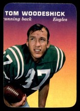 1970 Topps Super Glossy Football #16 Tom Woodeshick EX/MT *d4