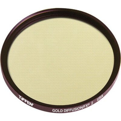 Tiffen 62mm Gold Diffusion/FX 1 Filter – Für Weiche, Glamouröse Fotos Ohne Schärfeverlust