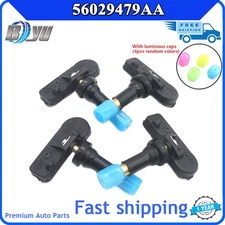 56029479AA 4x TPMS Tire Pressure Sensor For Jeep Wrangler Grand Cherokee Dodge
