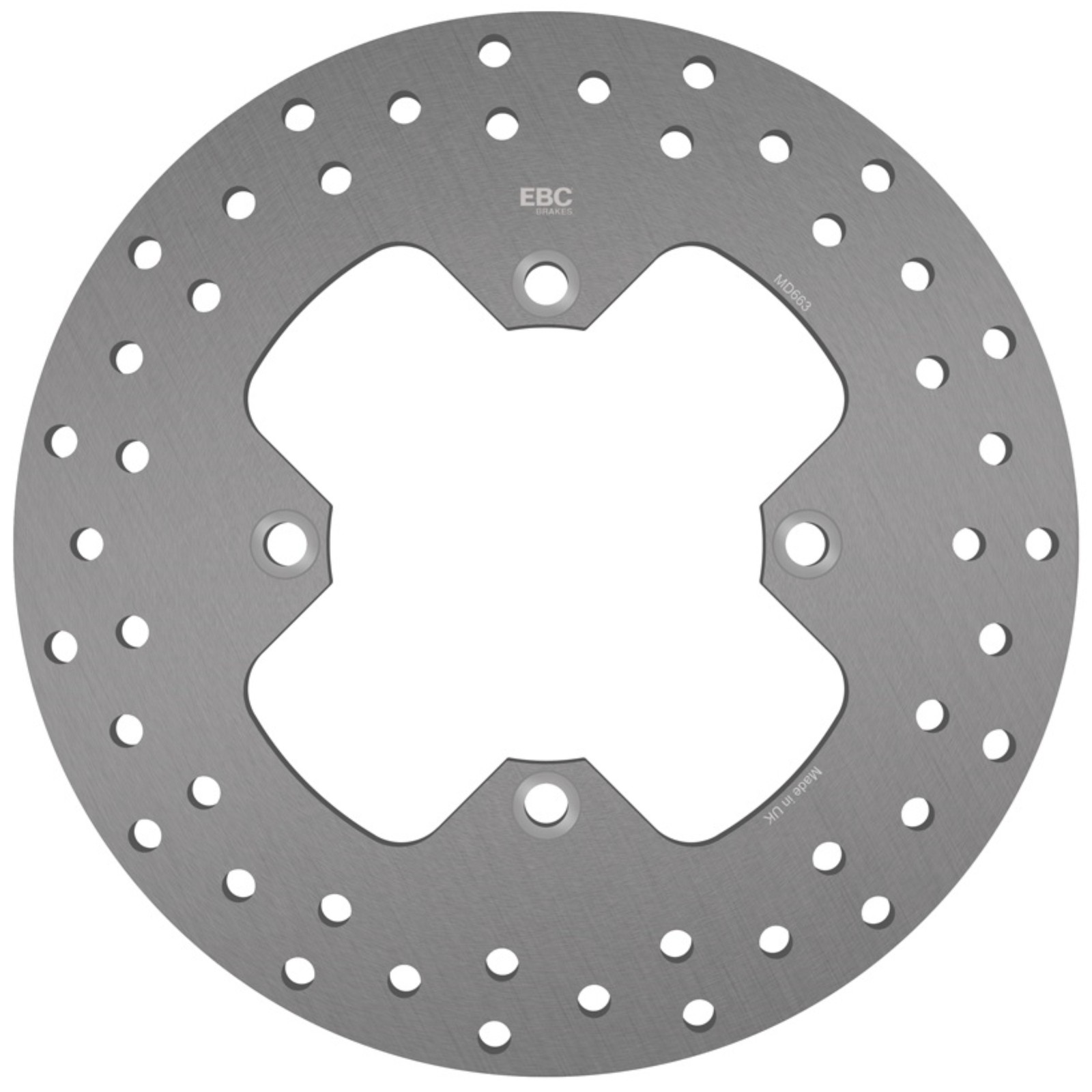 EBC Stainless Steel Motorbike Rear Brake Disc For Triumph 2001 Bonneville 800