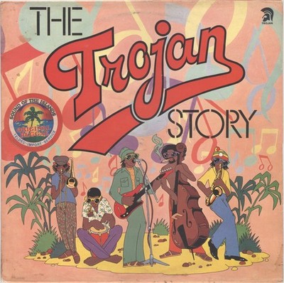 Various - The Trojan Story (2xLP, Comp) 1976 (VG|No Cover)