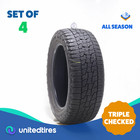 Set of (4) Used 245/55R19 Falken Wildpeak A/T Trail 103V - 6-8/32