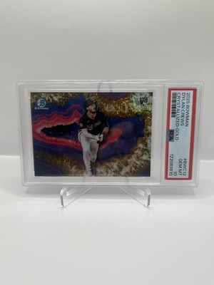 2025 Bowman Chrome Dylan Crews Gold Crystallized /50 RC PSA 10 Nationals