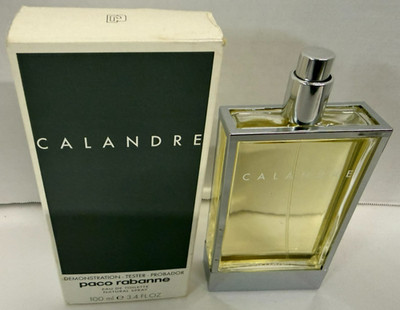 Paco Rabanne Calandre Eau De Toilette Natural Spray 100ml 3.4 fl.oz. Tester