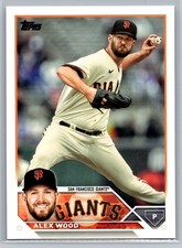 2023 Topps #304 Alex Wood San Francisco Giants