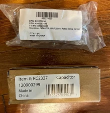 Rihuan CBB60 250VAC Run Capacitor 50/60Hz For Motor Air Compressor