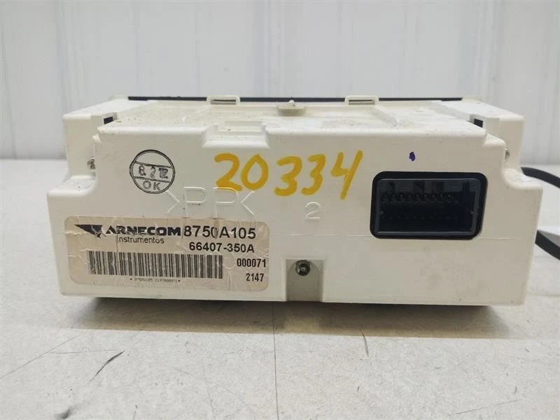 Reloj de tablero Mitsubishi Envavor 2008 fabricante original usado probado 8750A105 Foto 4 de 4