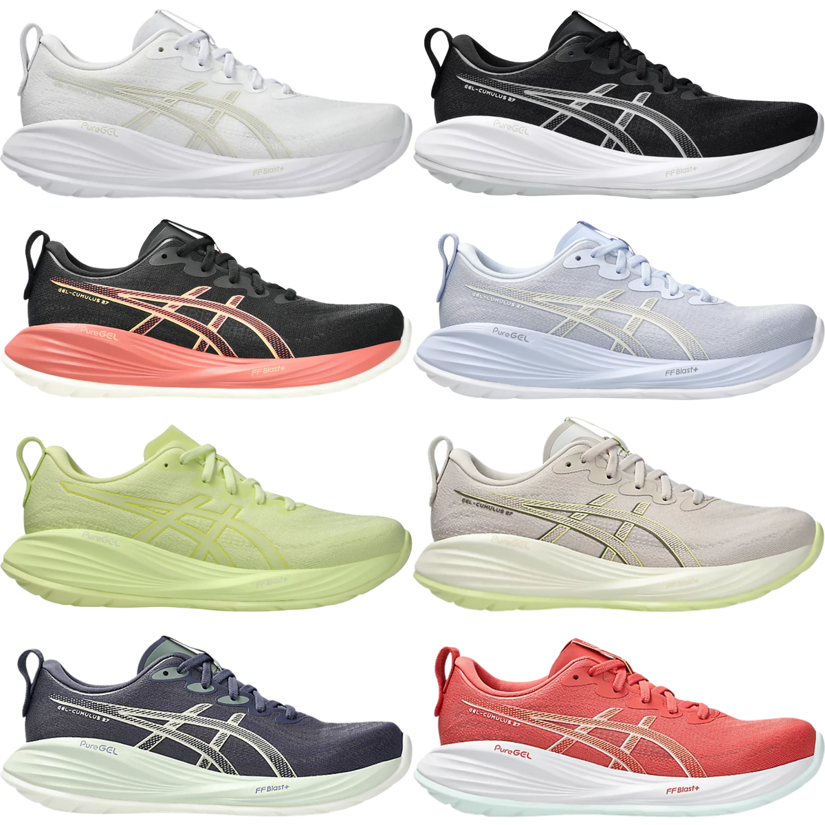 Asics GEL-Cumulus 27 Women Running Shoe Size 6-11 New Colors  display picture 1