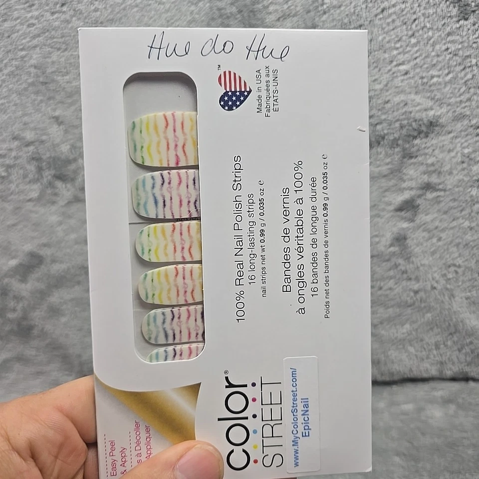 Lote de 8 Tiras de Esmalte de Uñas Color Calle Real Cammo Remolinos Patrones de Leopardo Foto 4 de 4