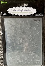 NEW Darcie SNOWFLAKES Embossing Folder Cardmaking Paper Craft