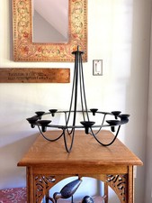 Lampadario a candela vintage Ikea Ehlen Johansson | lampadario a candela in ferro battuto