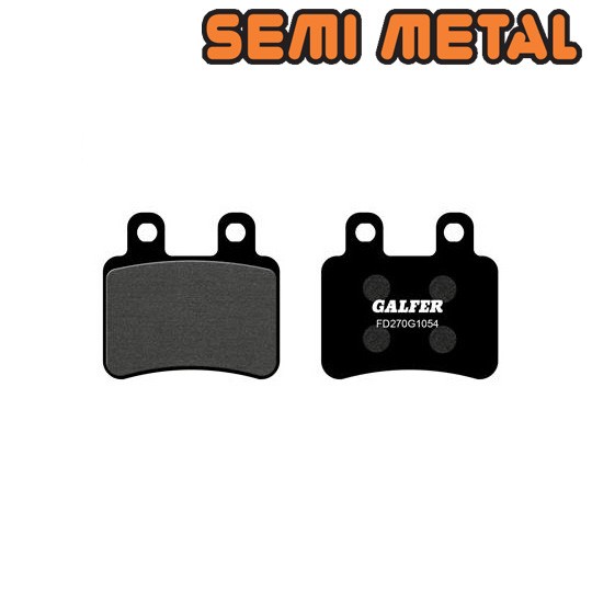 Bremsbelag 18 Galfer G1054 Passend FüR Senda DRD Pro/Elystar/Satelis 125/Xlimit-image